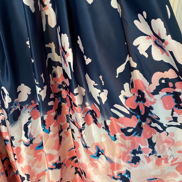 Betsy & Adam Formal Navy Dress - Picture 5 of 5